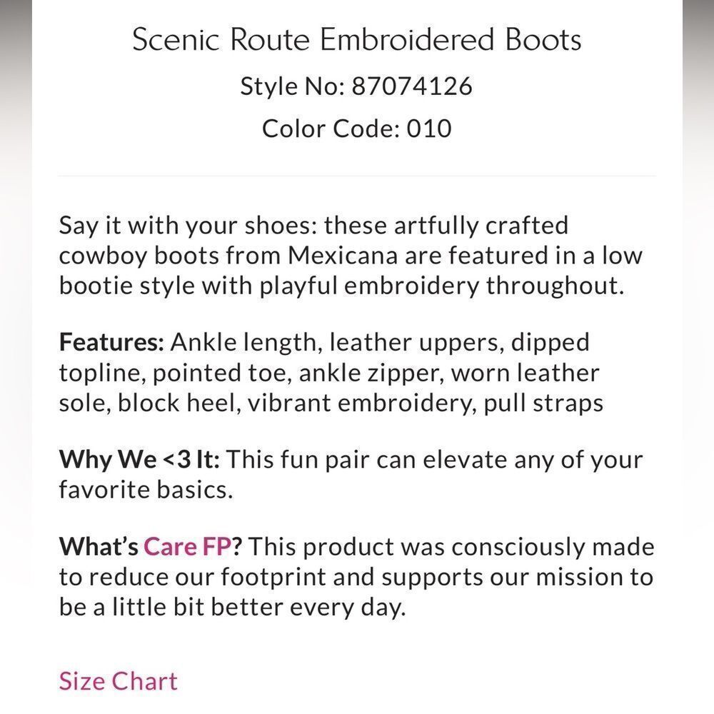 Free People x MEXICANA Scenic Route Embroidered Boots - Picture 4 of 17